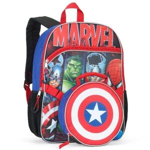 Marvel Superhero Backpack with Lunch Bag
